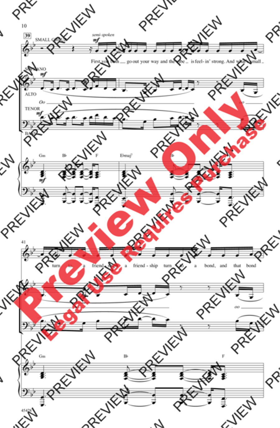 See You Again - SoundTrax CD (CD only) Choir scores gallery preview page 10