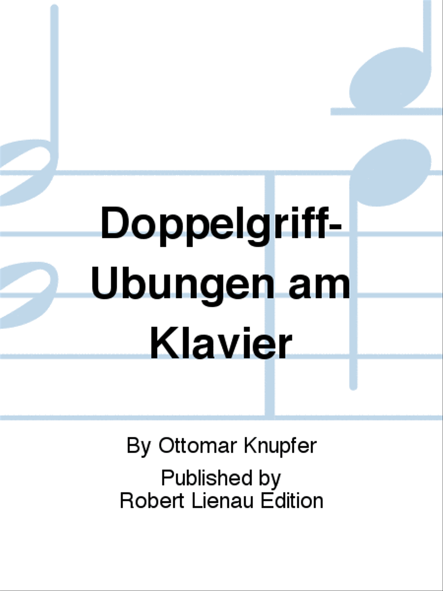 Doppelgriff-Übungen am Klavier Piano Solo scores gallery preview page 1