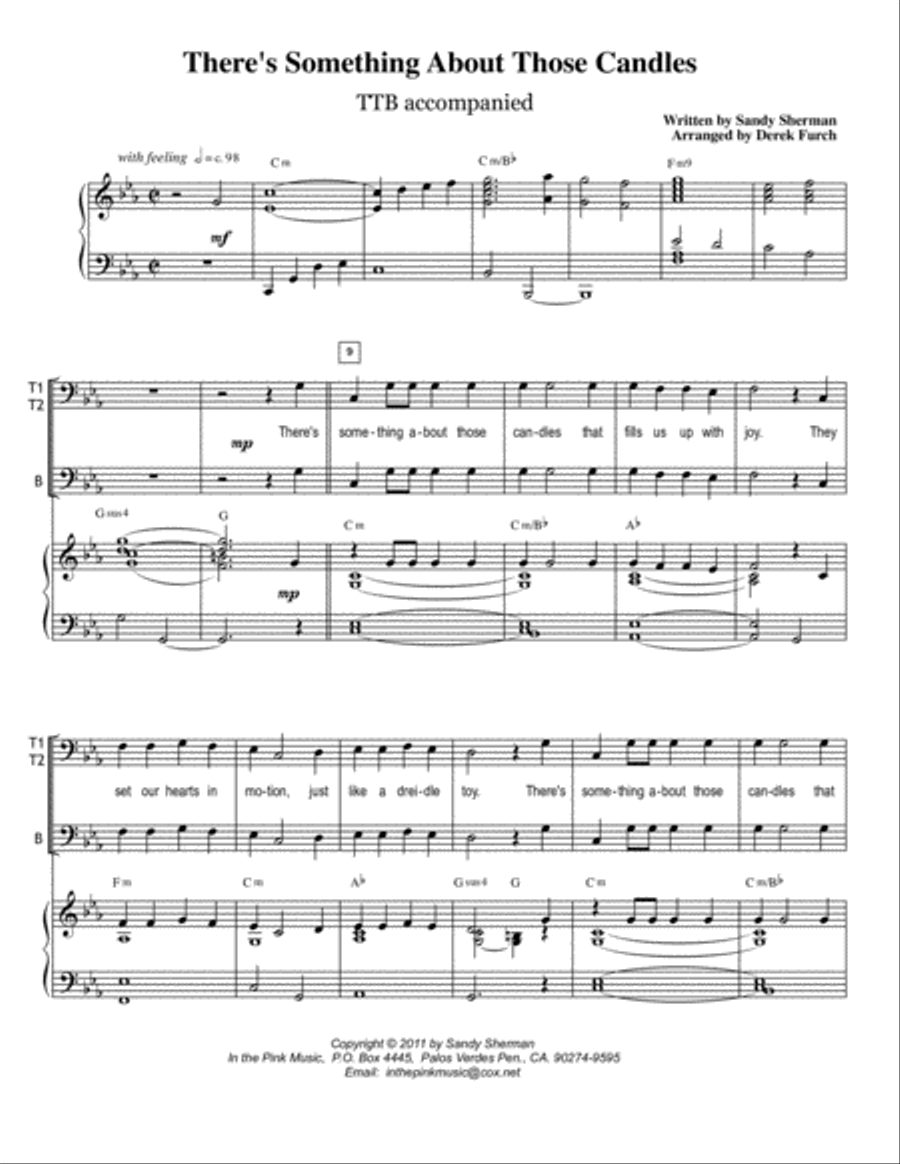 There's Something About Those Candles TTB TTB scores gallery preview page 1