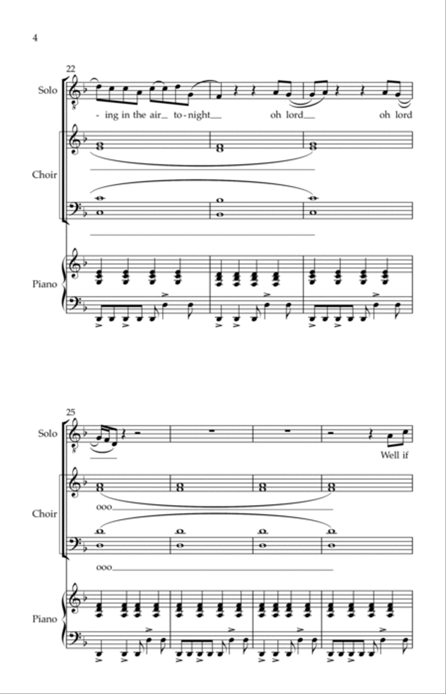 In The Air Tonight In The Air Tonight 4-Part scores gallery preview page 4