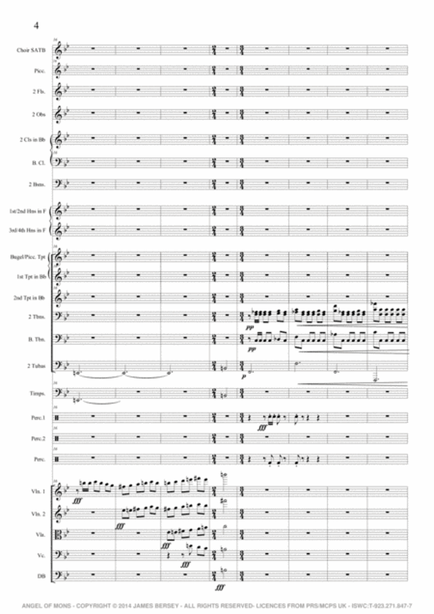 Angel of Mons - Score Only