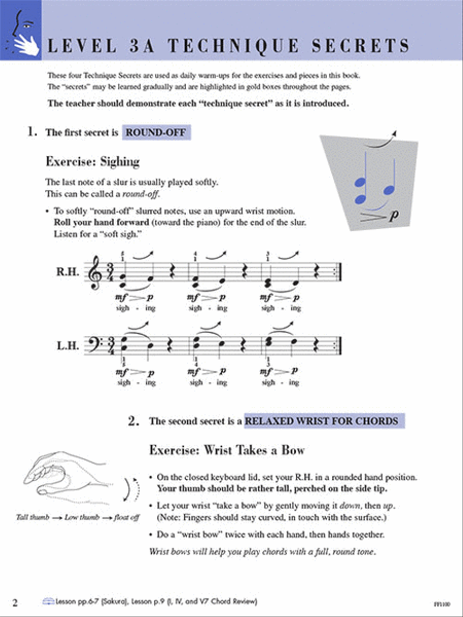 Level 3A – Technique & Artistry Book – 2nd Edition Piano Method scores gallery preview page 3