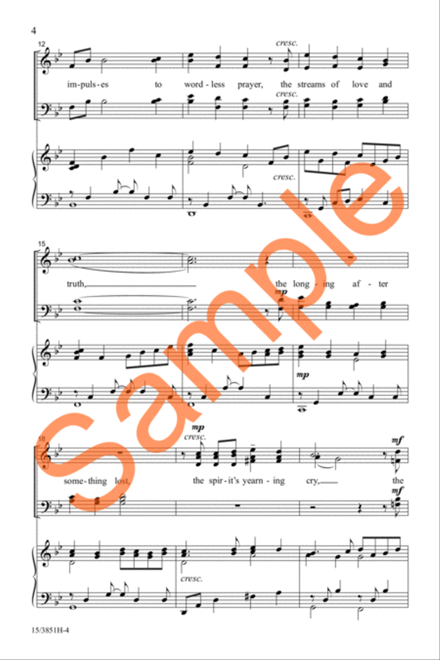 These Things Shall Never Die 4-Part scores gallery preview page 4