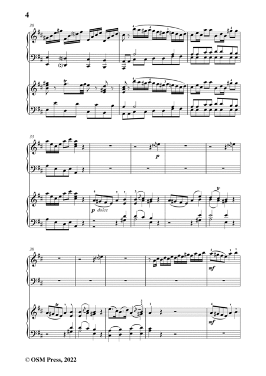 Mozart-Piano Sonata,K.448,in D Major,for 2 Pianos Piano scores gallery preview page 6