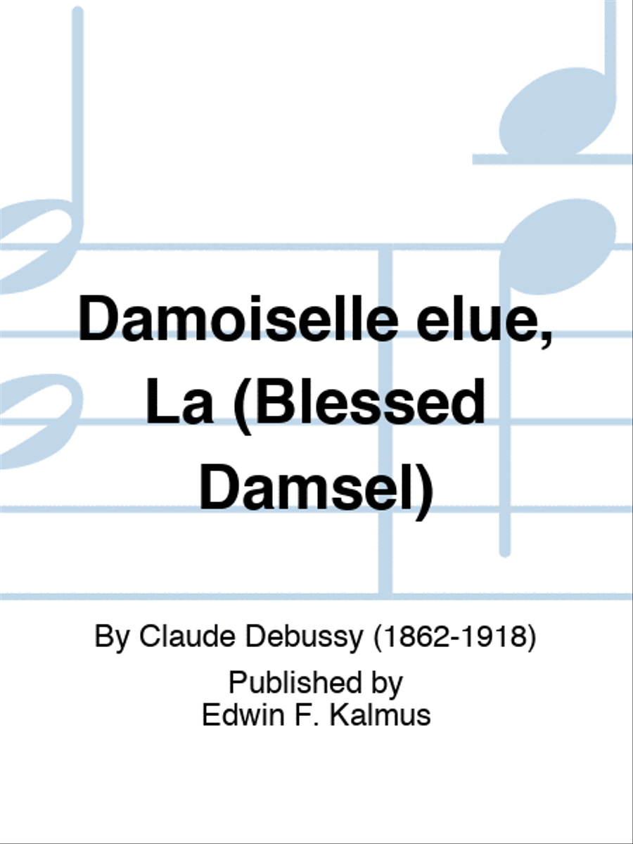 Damoiselle elue, La (Blessed Damsel) SSAA scores gallery preview page 1