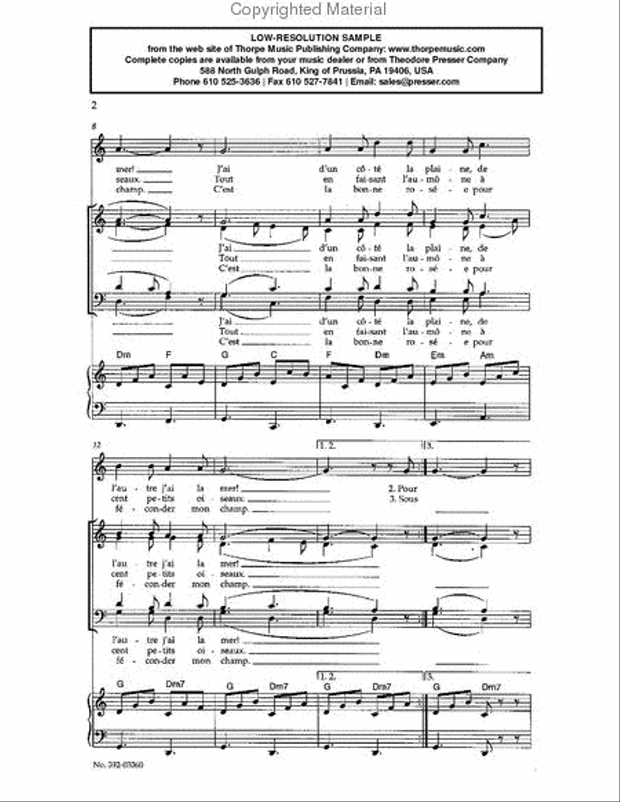 Le Semeur 4-Part scores gallery preview page 3