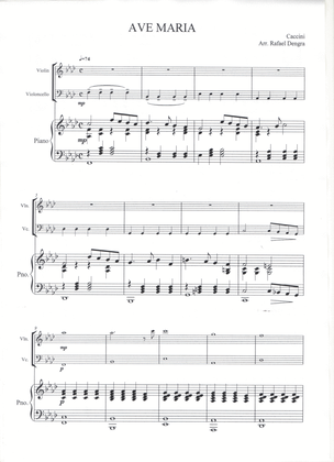 Ave Maria - Violin, Cello & Piano