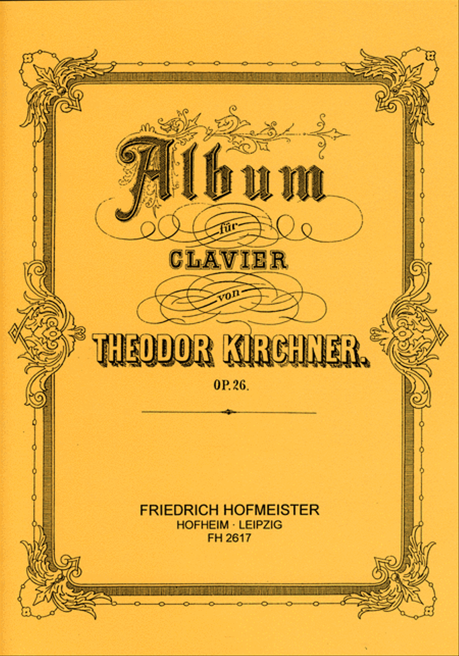 Album op. 26 Piano Solo scores gallery preview page 1