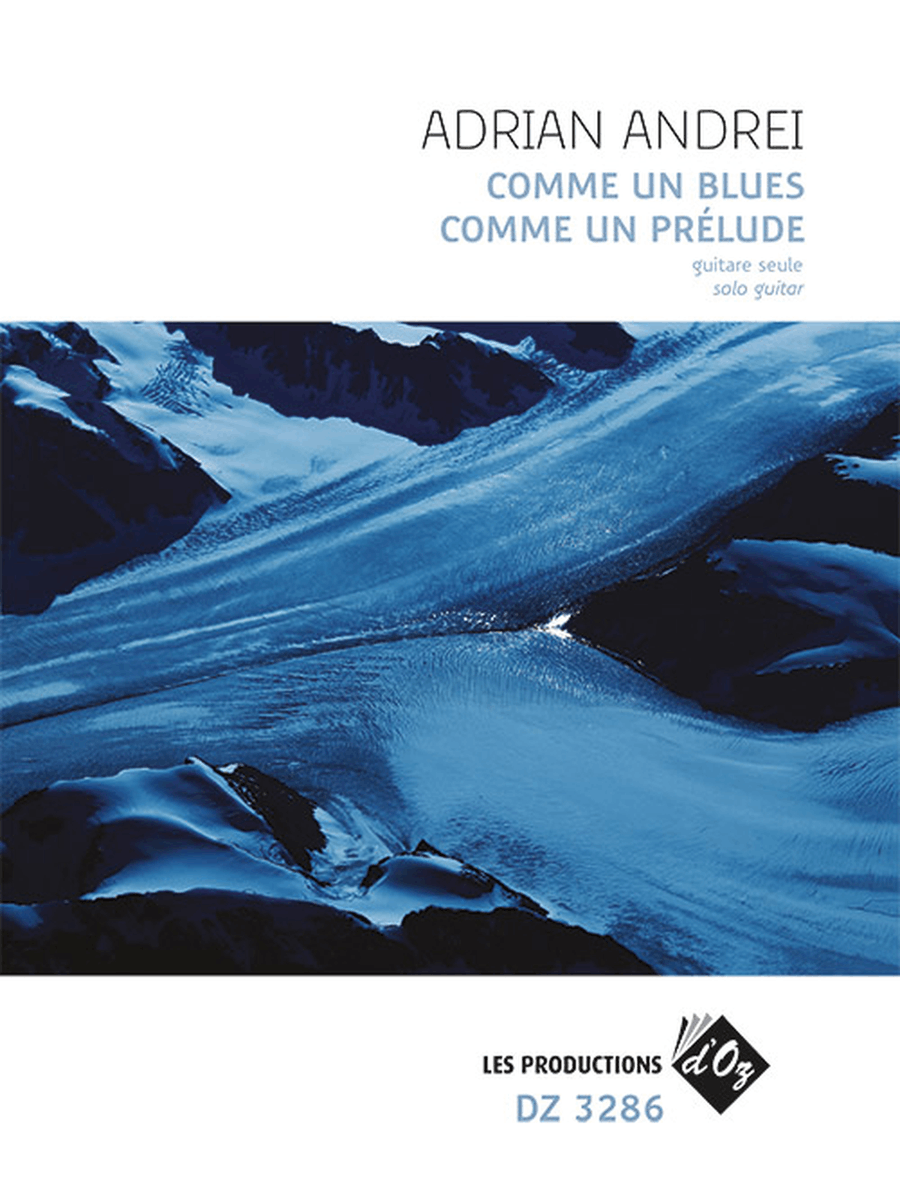 Comme un blues, Comme un prélude Electric Guitar scores gallery preview page 1