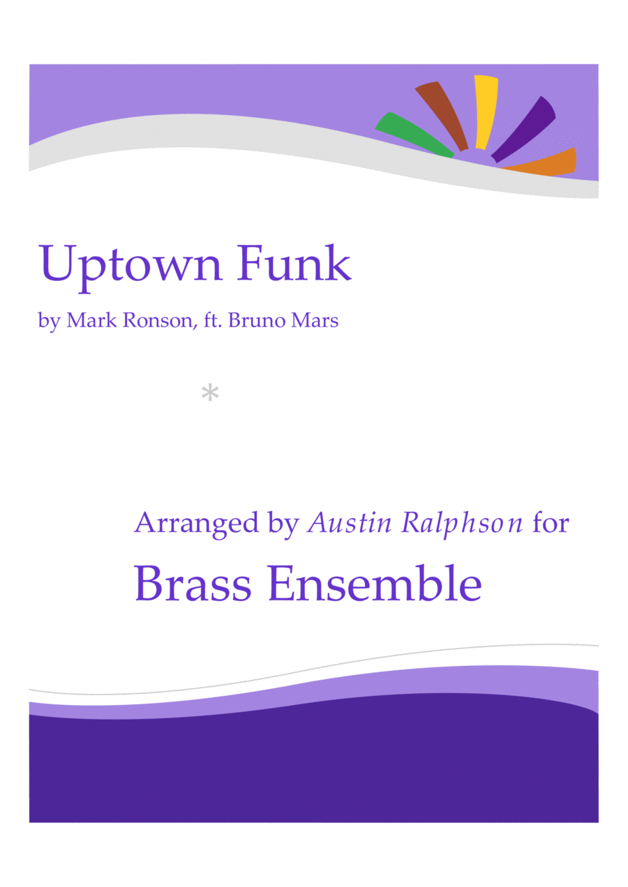 Uptown Funk Horn scores gallery preview page 1