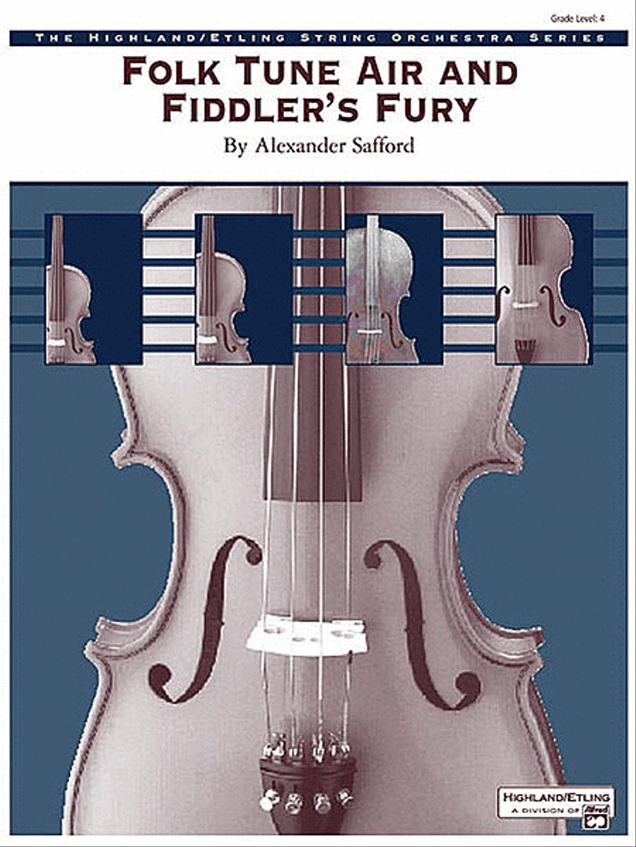 Folk Tune Air and Fiddler's Fury String Orchestra scores gallery preview page 1
