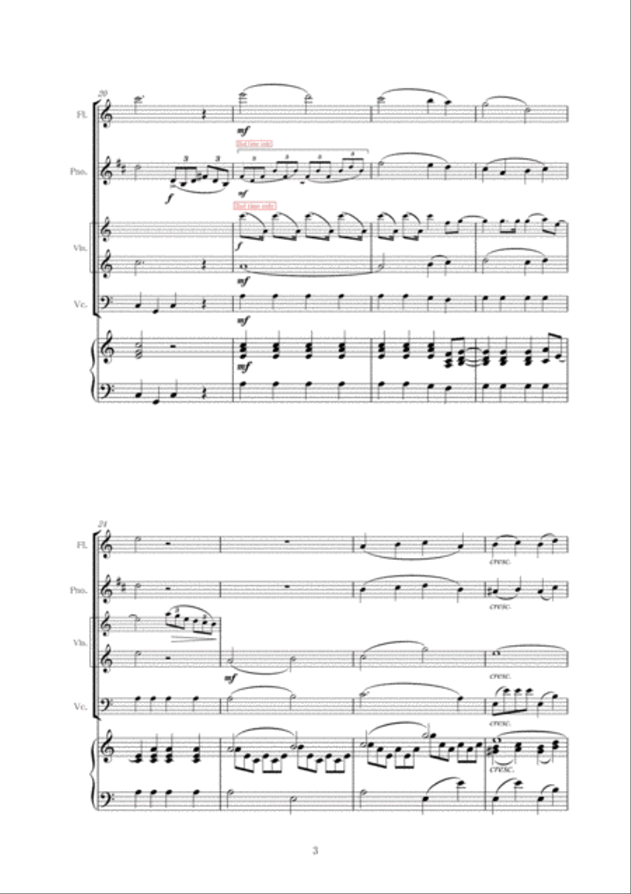 When I'm Sixty-four Clarinet scores gallery preview page 5