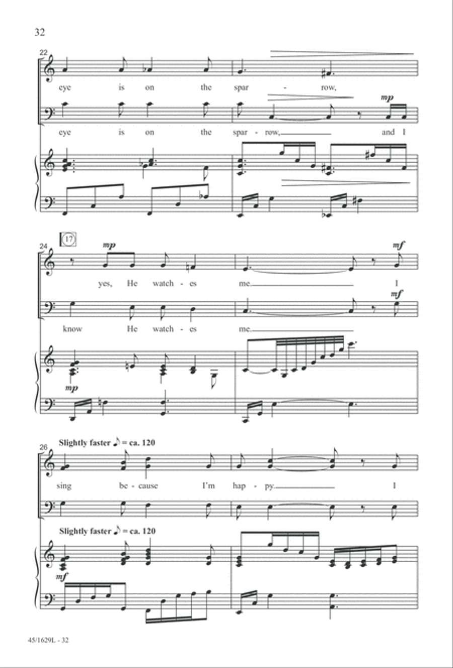 Hymns We Love to Sing, Vol. 2 3-Part scores gallery preview page 32