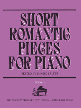 Book cover for Short Romantic Pieces for Piano, Book 5