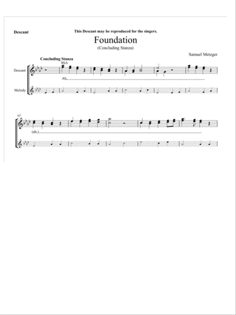 The Coral Ridge Festival Hymn Collection, Volume I Voice scores gallery preview page 6