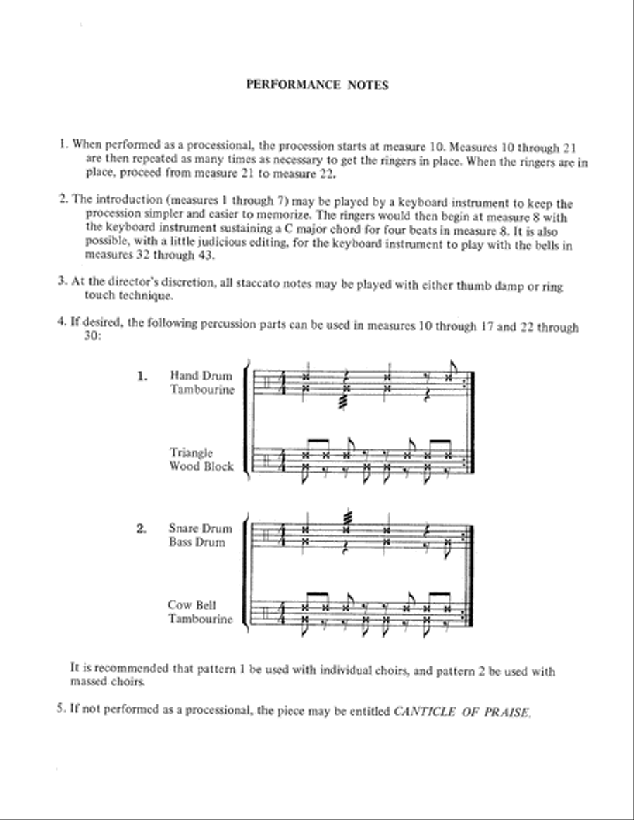Procession of Praise 5-Octaves scores gallery preview page 3