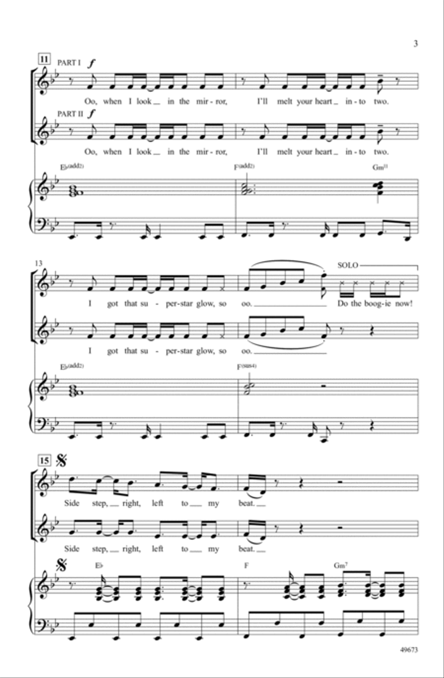 Butter Butter Choir scores gallery preview page 2