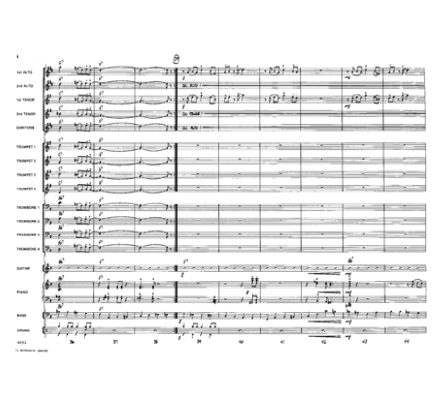 Blues Is My Favorite Color Jazz Ensemble scores gallery preview page 6
