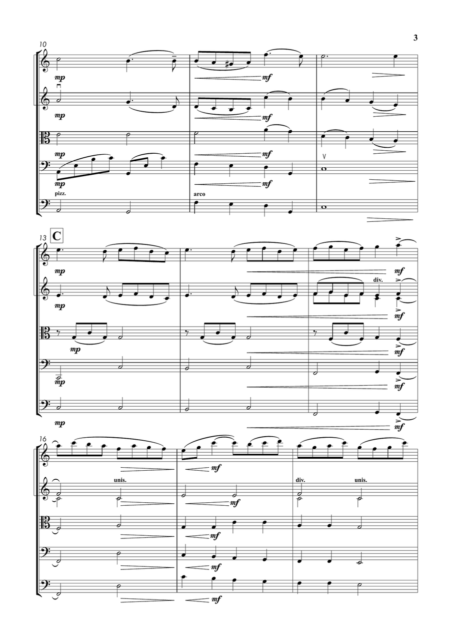 Death Theme from the Paramount Motion Picture THE UNTOUCHABLES String Orchestra scores gallery preview page 4