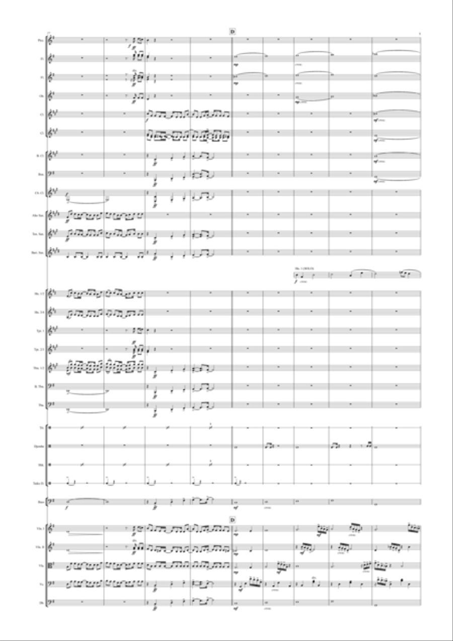Baba Yetu Baba Yetu Full Orchestra scores gallery preview page 5
