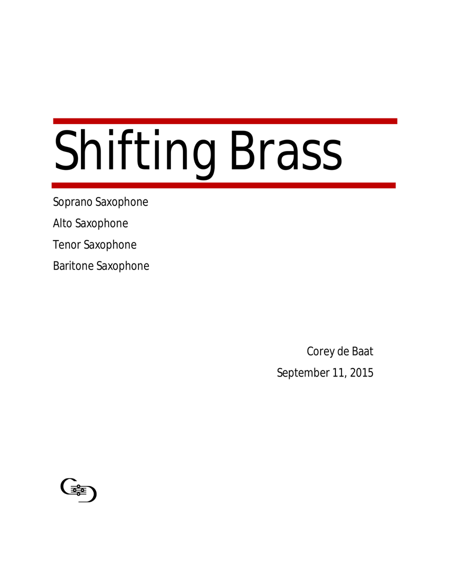 Shifting Brass Shifting Brass Woodwind Quartet scores gallery preview page 2