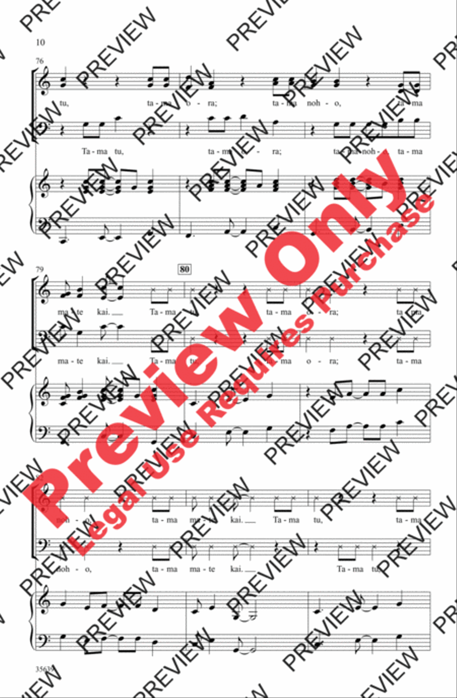 Tama Tu 3-Part scores gallery preview page 10