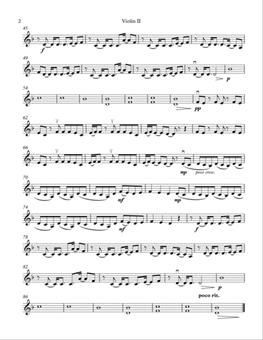 Happier Happier String Quartet scores gallery preview page 4