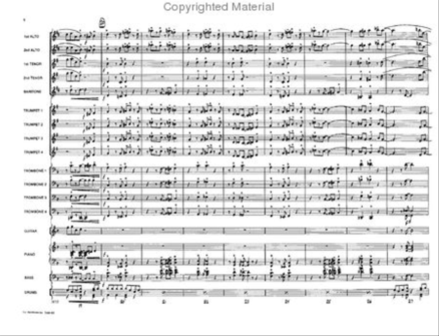 Knight's Court Jazz Ensemble scores gallery preview page 4