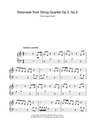 Book cover for Serenade For Strings Op. 3 No. 5