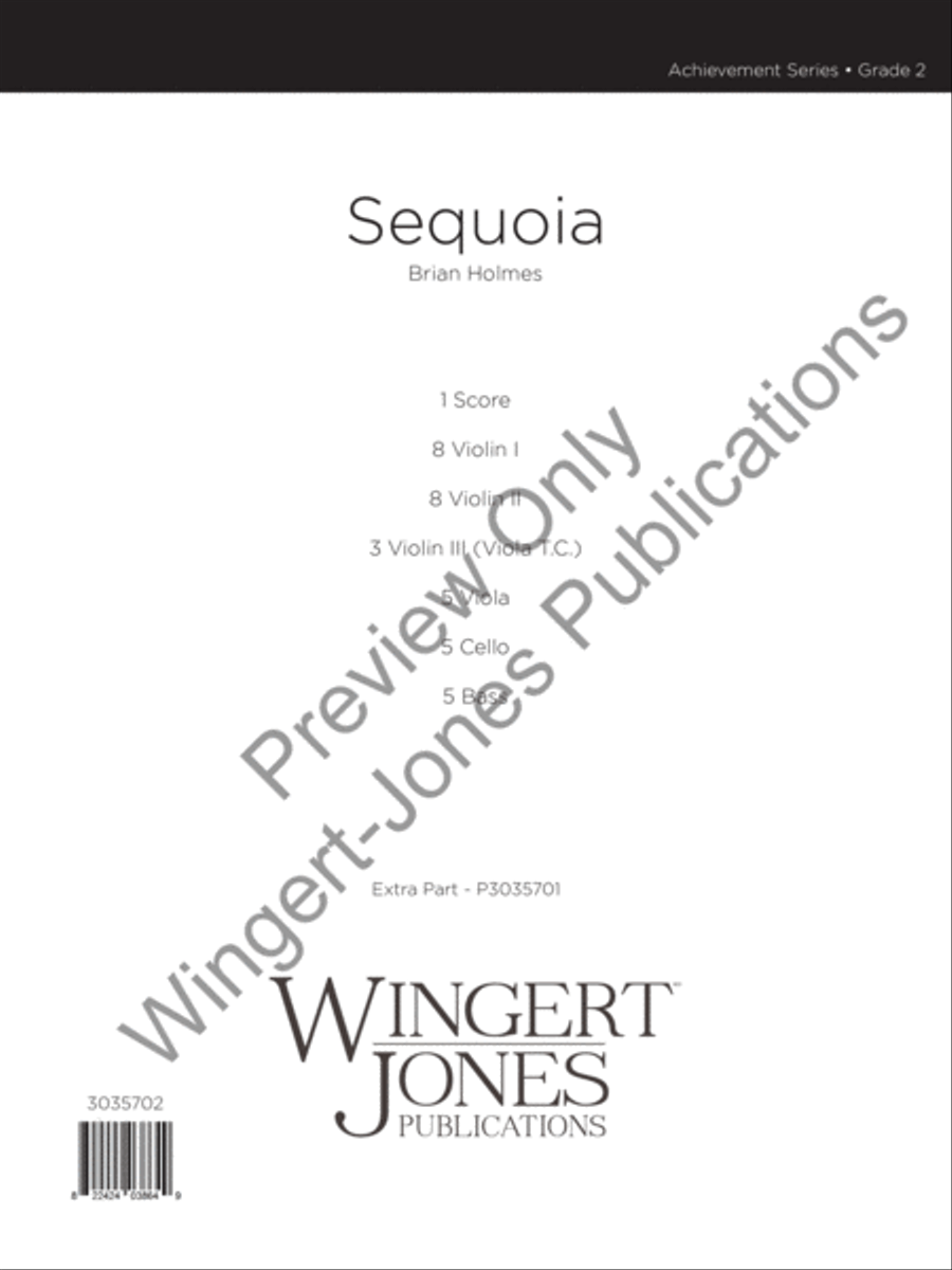 Sequoia String Orchestra scores gallery preview page 2