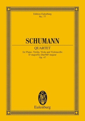 Book cover for Piano Quartet Eb major