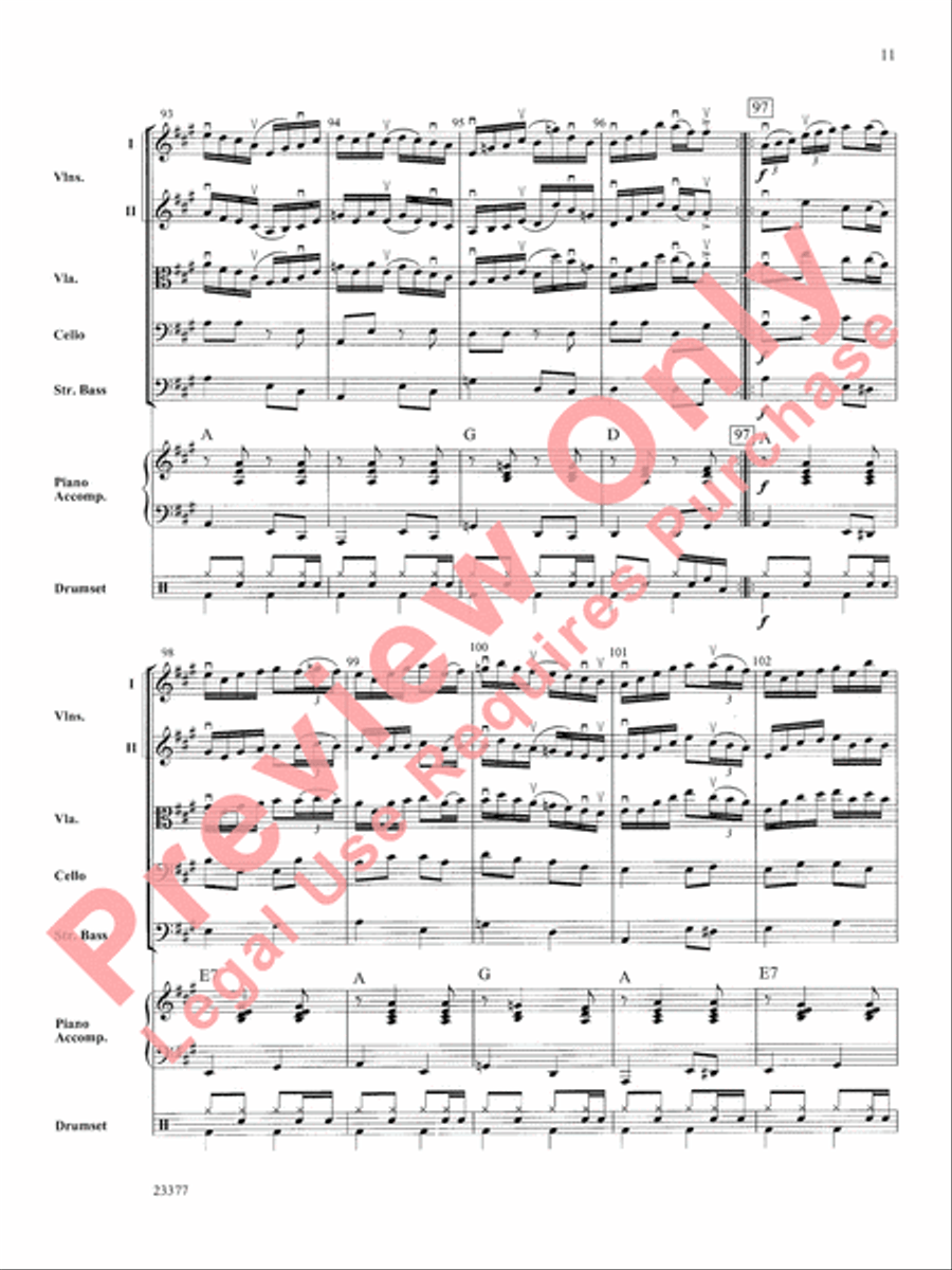 Front Porch Jam String Orchestra scores gallery preview page 12