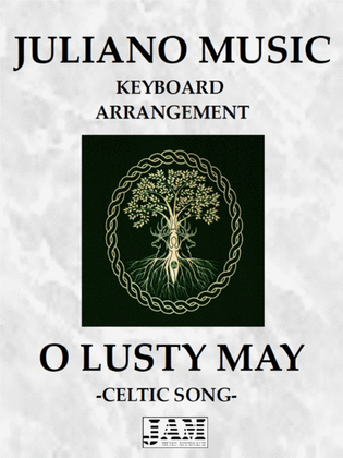 Book cover for O LUSTY MAY (KEYBOARD ARRANGEMENT) - CELTIC SONG