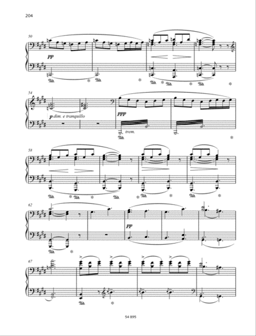Peet Gynt-Suite No. 1 Piano Duet scores gallery preview page 5