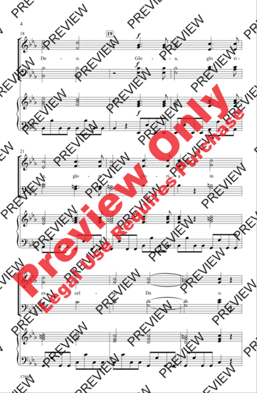 A Classic Christmas 4-Part scores gallery preview page 4