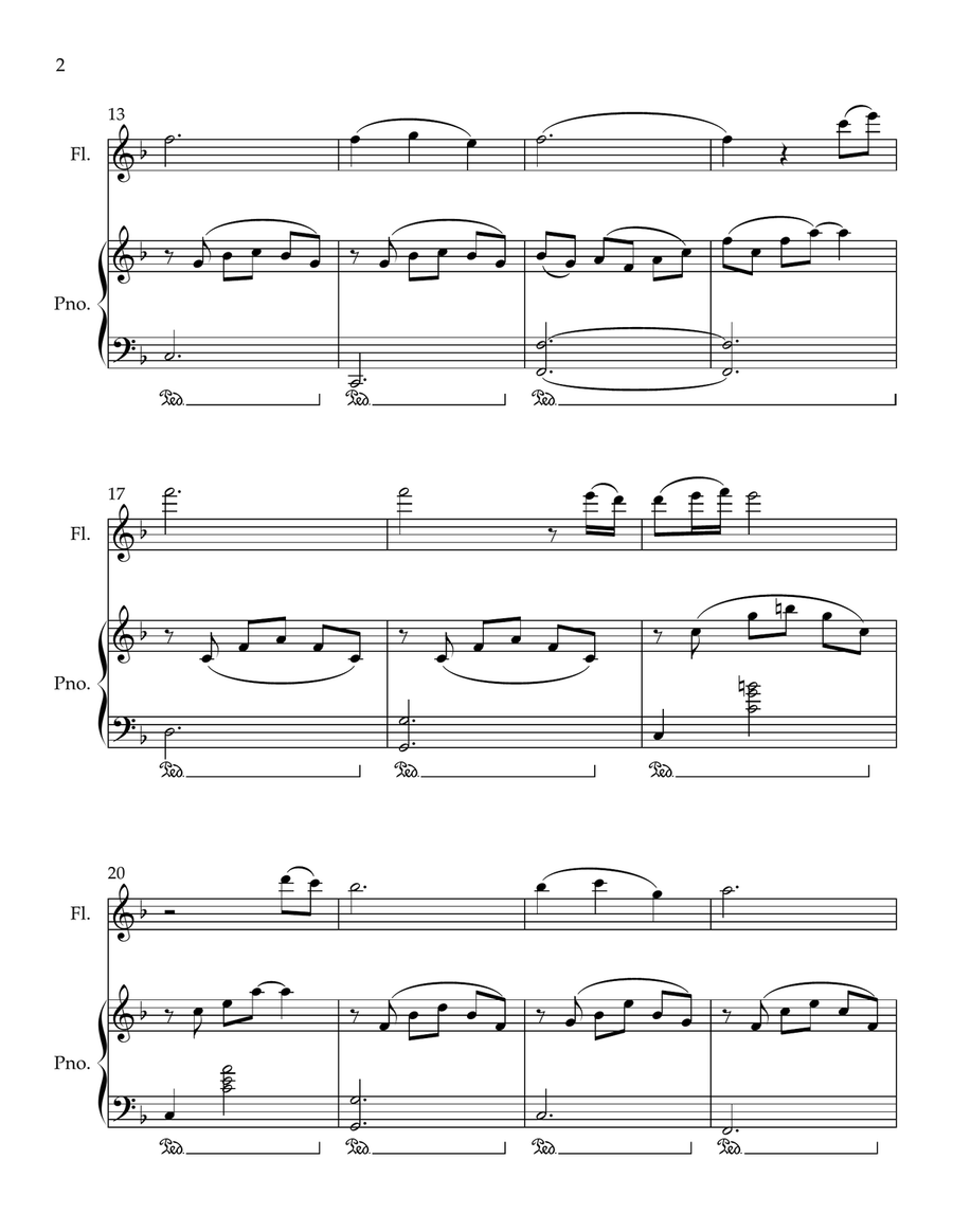 Cavatina Cavatina Flute scores gallery preview page 2
