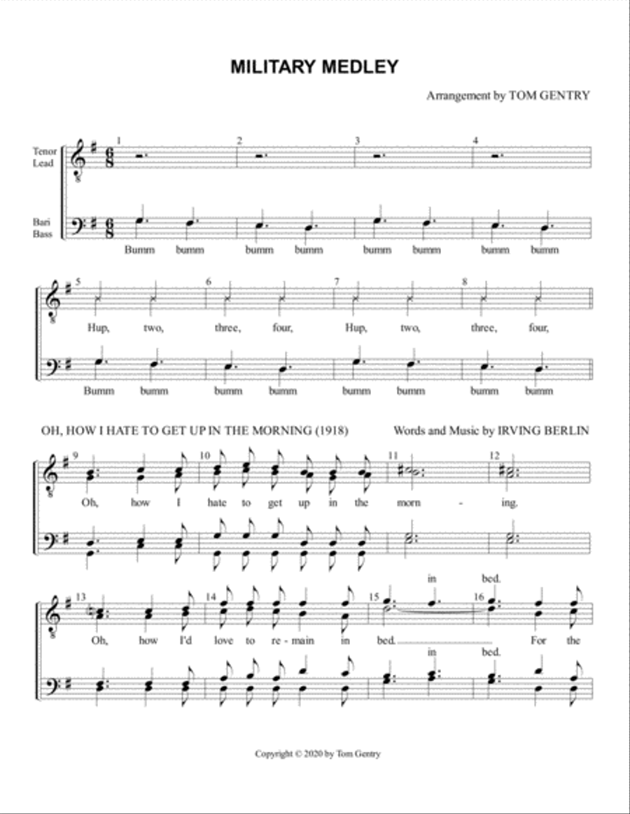 Sound Off TTBB scores gallery preview page 1
