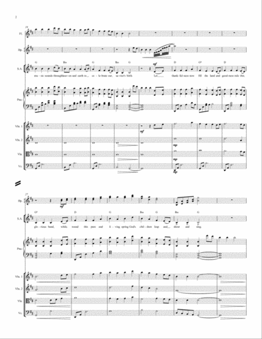 Joyfully Repeat Joyfully Repeat 4-Part scores gallery preview page 2