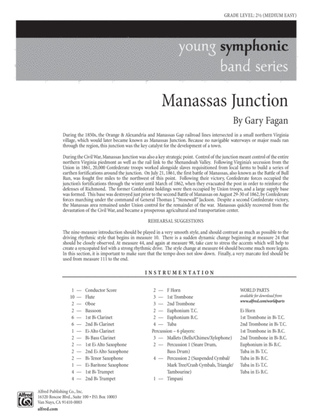 Manassas Junction: Score