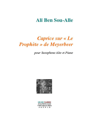 Book cover for Caprice sur Le Prophete de Meyerbeer