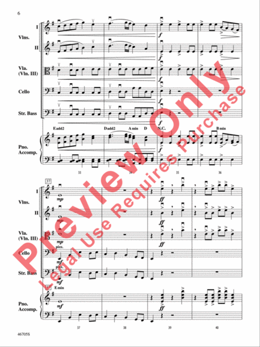 Sparks String Orchestra scores gallery preview page 7