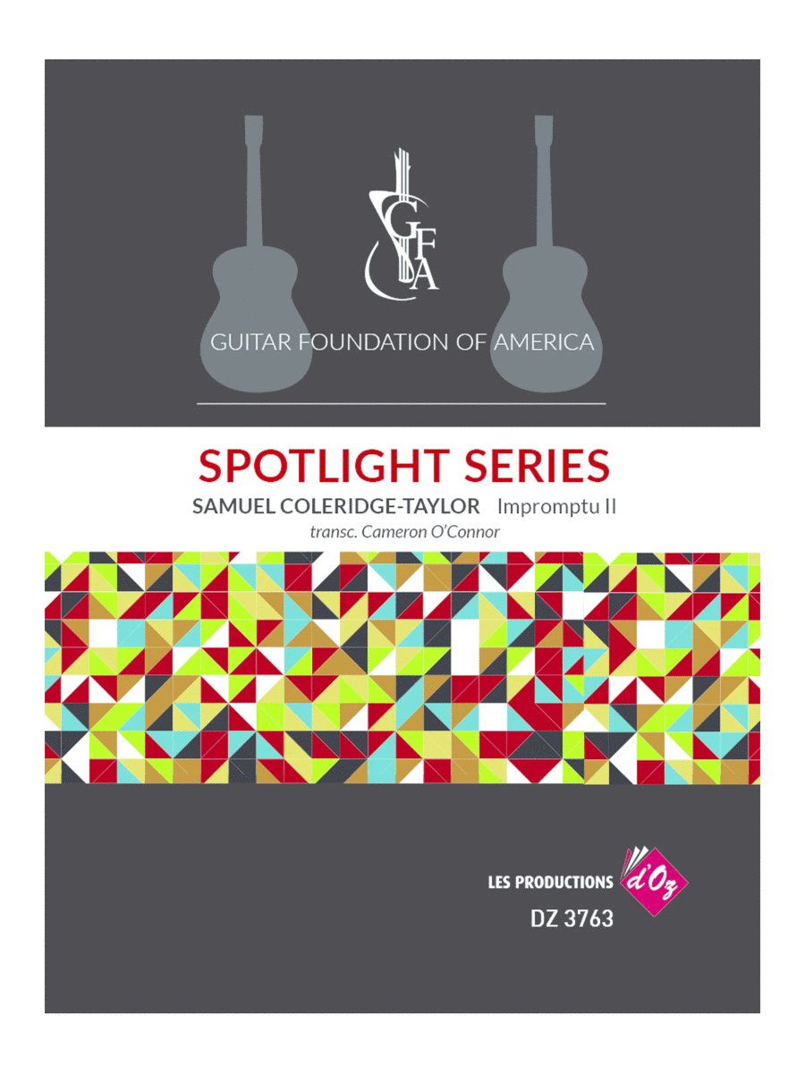 GFA Spotlight Series, Impromptu II Classical Guitar scores gallery preview page 1