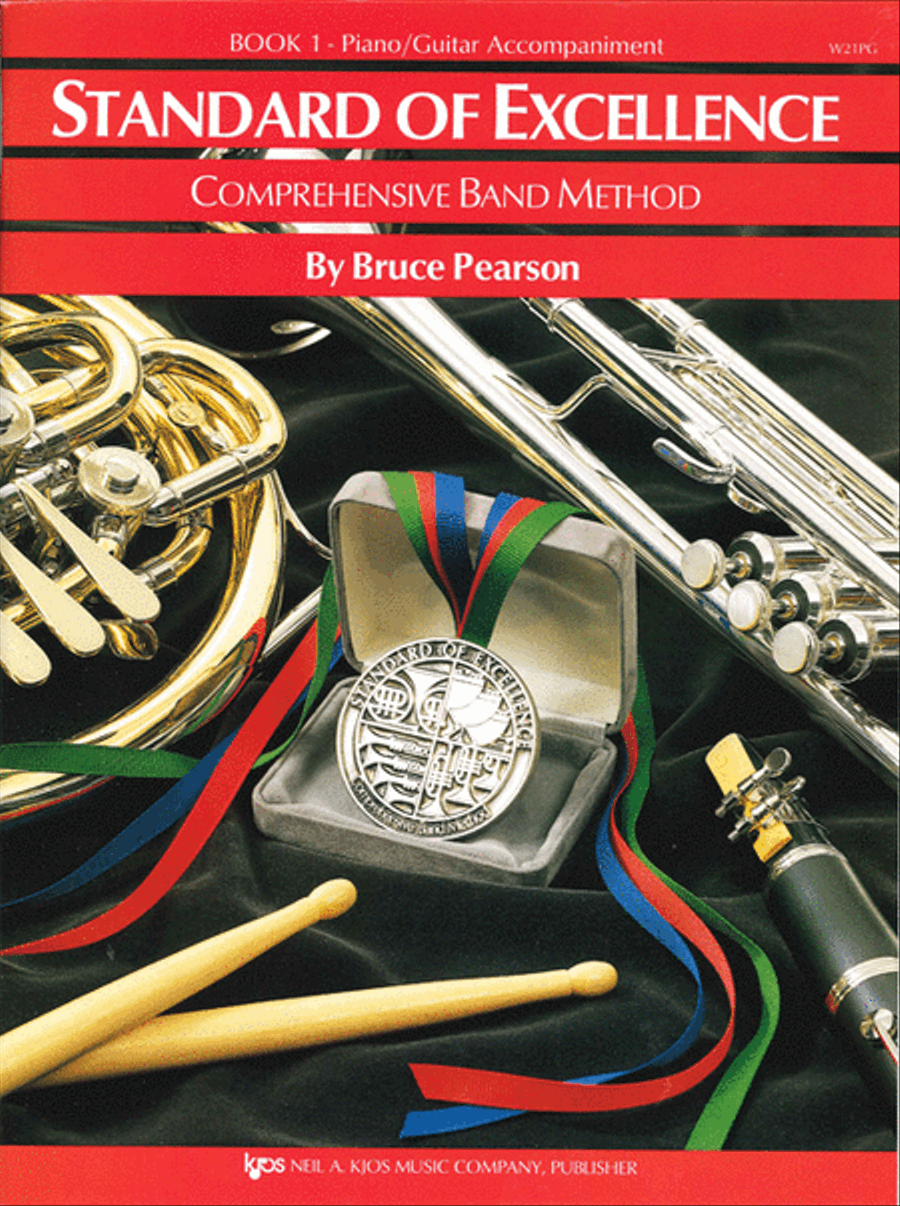Standard Of Excellence Book 1, Piano/Guitar Accompaniment Book Concert Band Methods scores gallery preview page 1