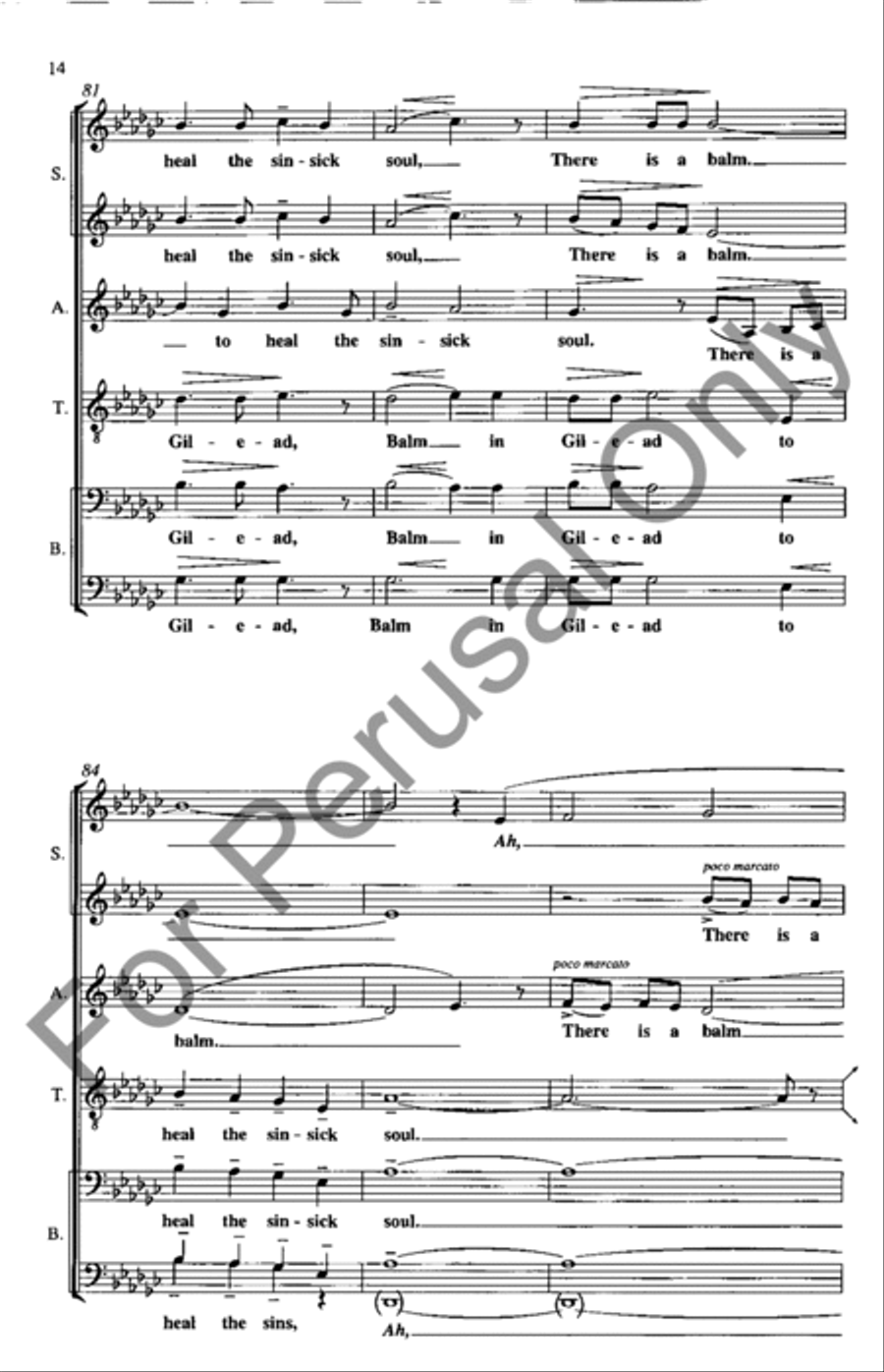 Balm In Gilead Balm In Gilead 4-Part scores gallery preview page 13