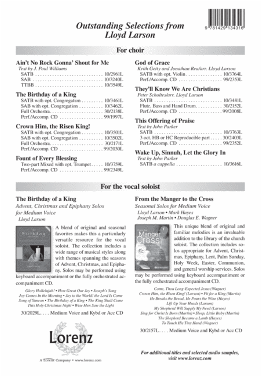 Dwell in the Light Forevermore 4-Part scores gallery preview page 12