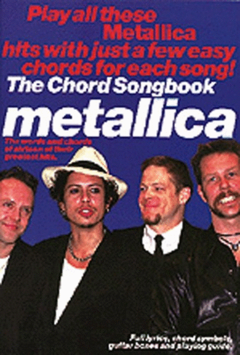 Metallica Guitar Chord Songbook