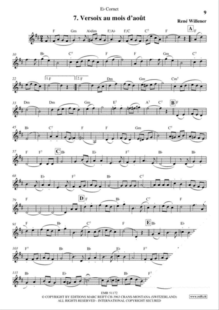 La Fete au Chalet Volume 4 Cornet scores gallery preview page 9