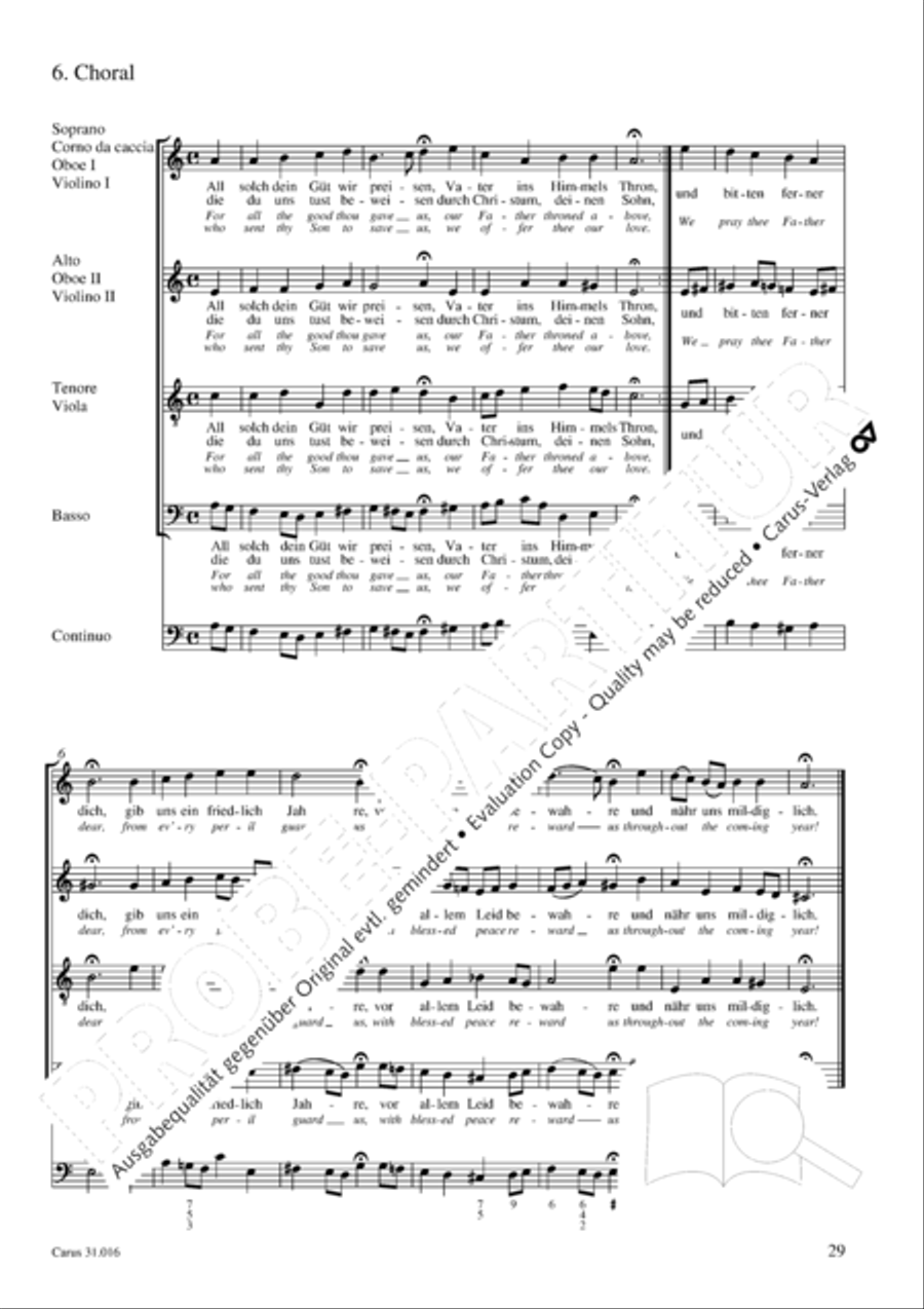 Lord God, thy praise we sing (Herr Gott, dich loben wir) ATB scores gallery preview page 30