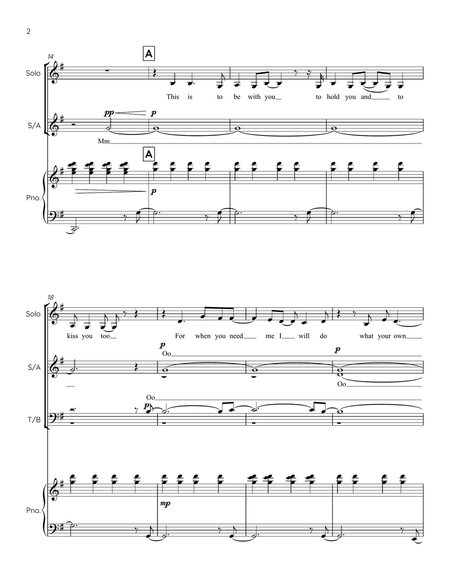 This Is To Mother You 4-Part scores gallery preview page 2