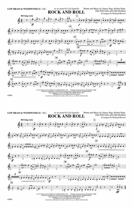 Rock and Roll: Low Brass & Woodwinds #1 - Treble Clef